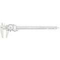 White Stainless Steel Dial Caliper E89585