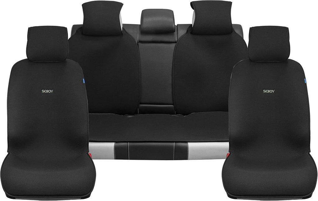 Brown and Tan Car Seat Covers Full Set A375892