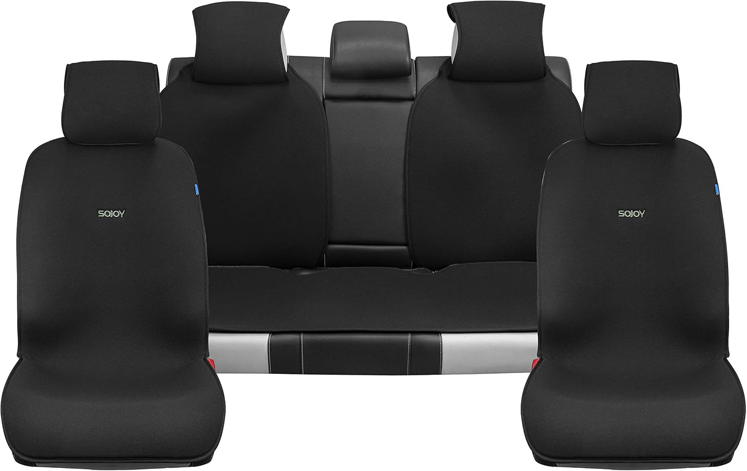Brown and Tan Car Seat Covers Full Set A375892