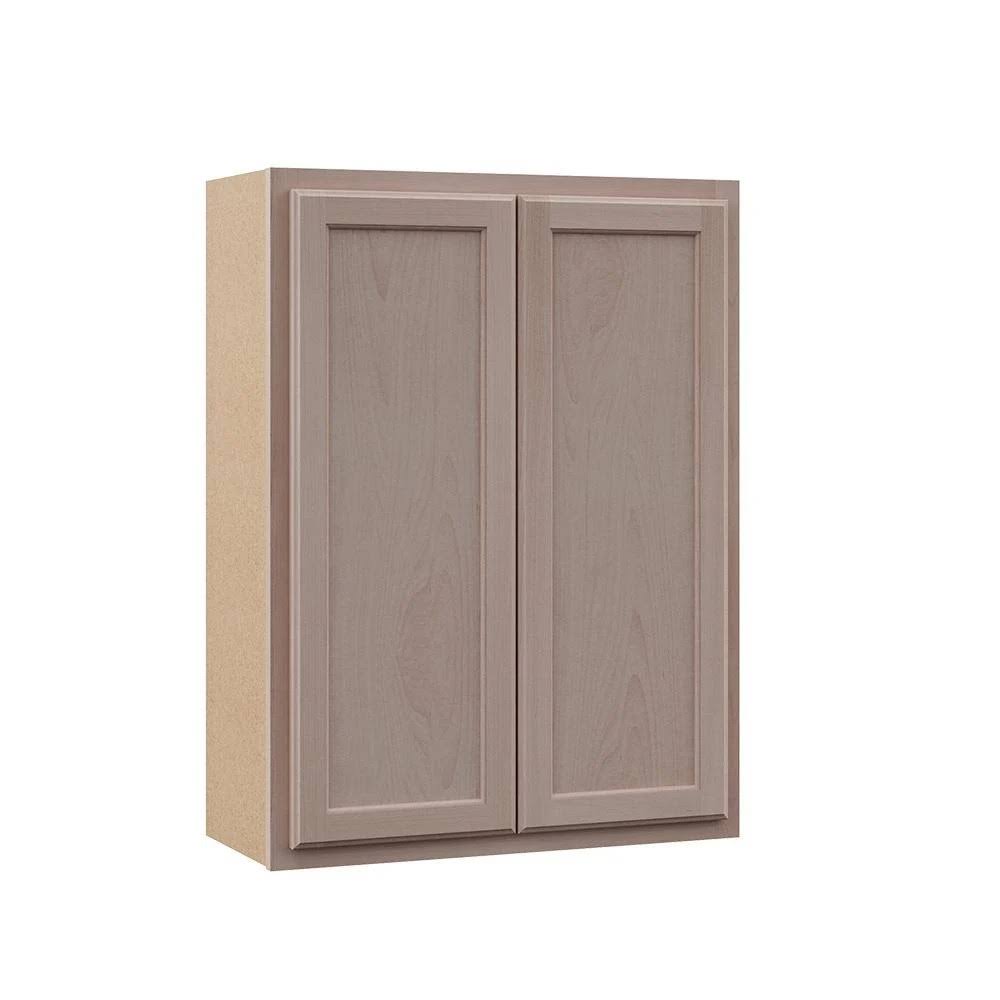 Unfinished Beech Wall Cabinet D70391