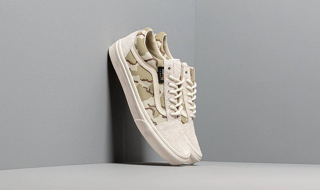White Asparagus Camo Old Skool Shoes F838099