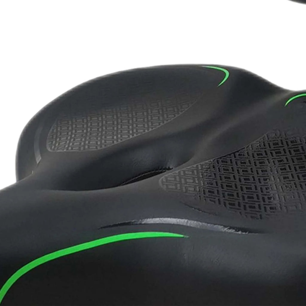 Green Bicycling Bike Seat with Backrest F61341