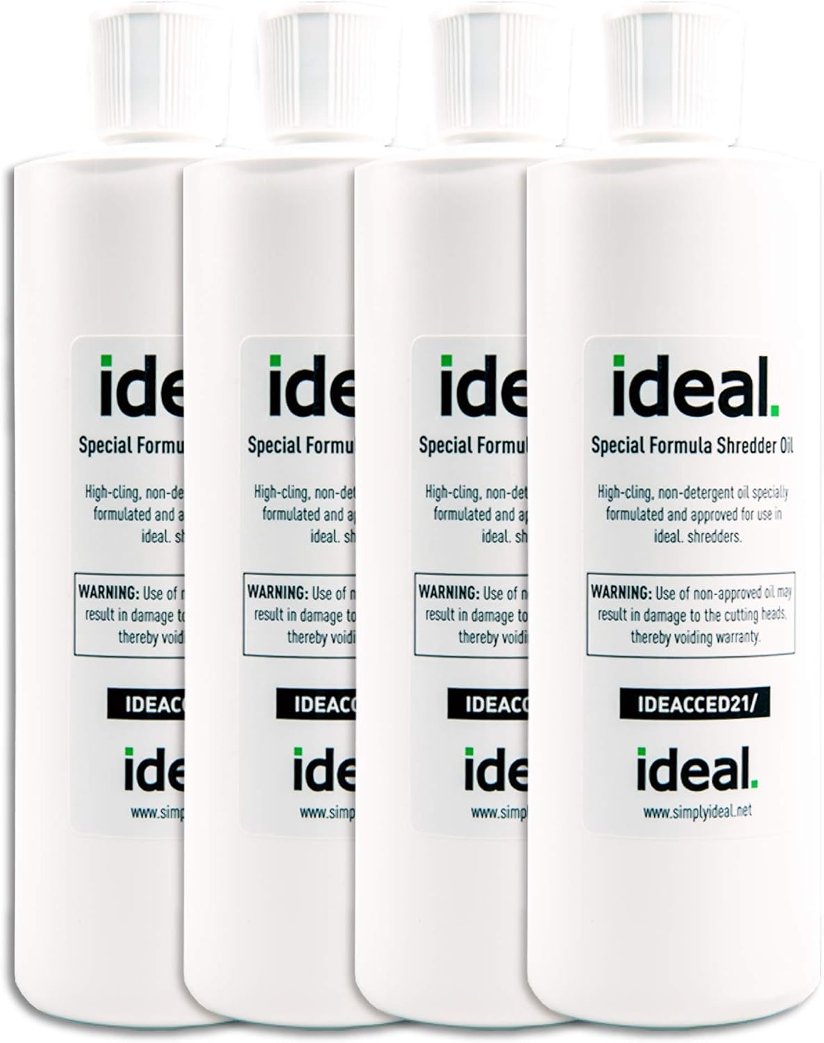 Special High-Cling Shredder Oil, 16 Oz, Pack of 4 Bottles R5356