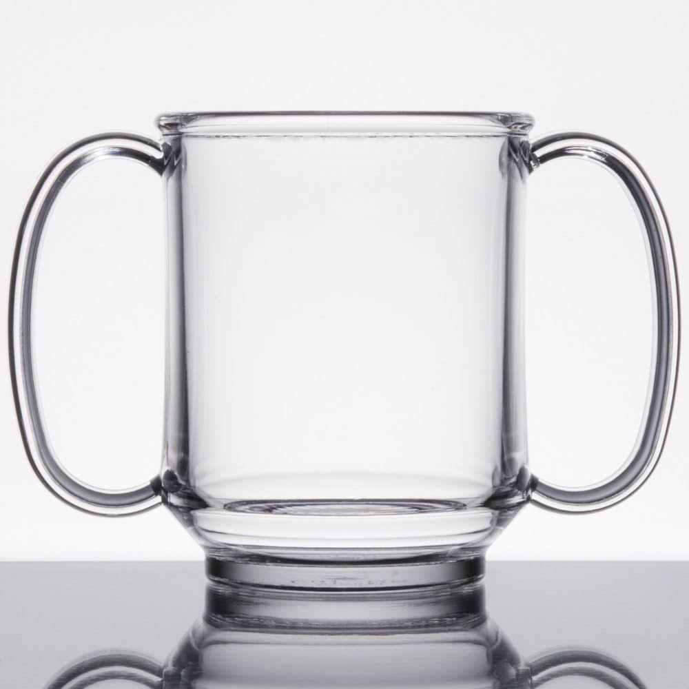 8 oz. Clear Tritan Two Handle Mug Y94163