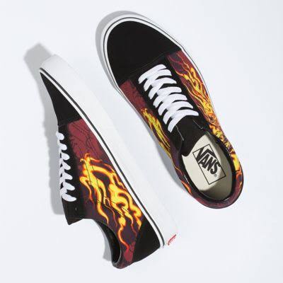 Black True White Old Skool Shoes N5480
