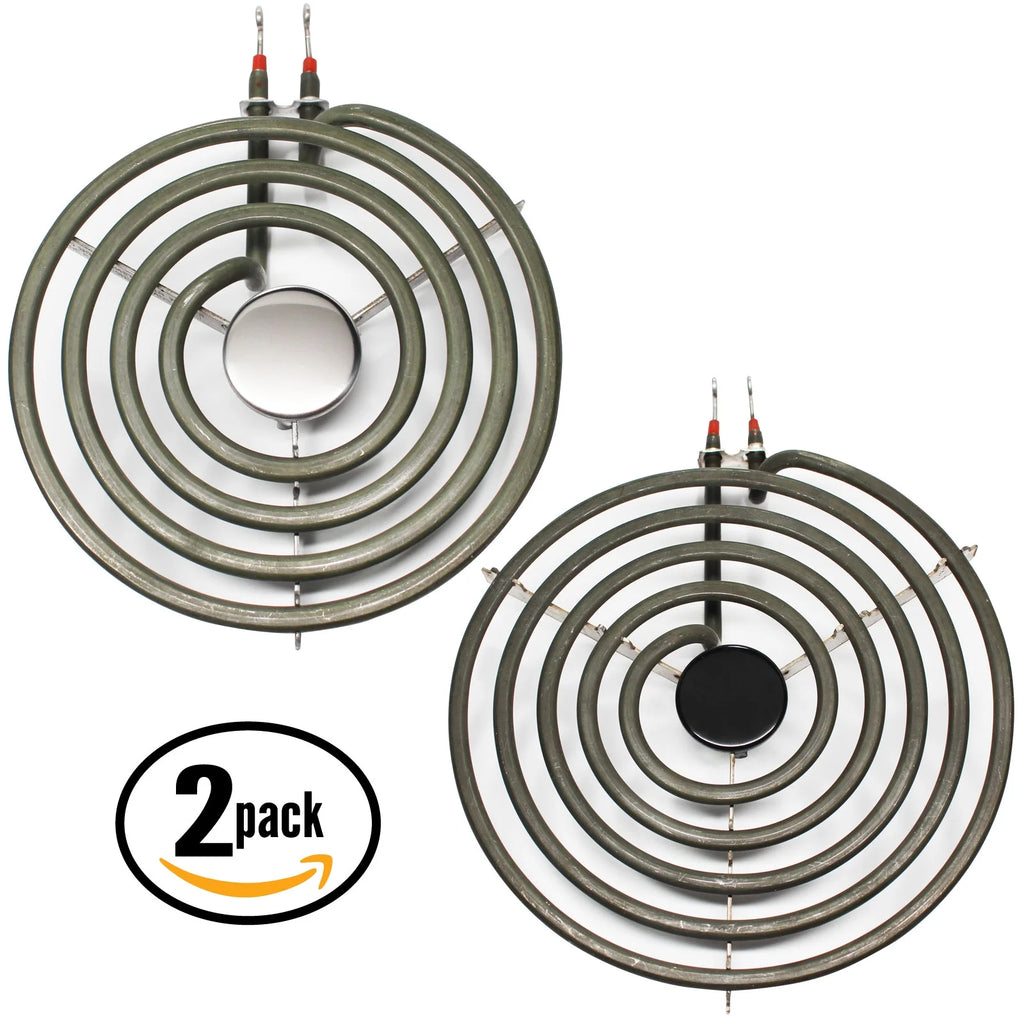 2-Pack 8 inch 5 Turns & 6 inch 4 Turns Surface Burner Elements B338