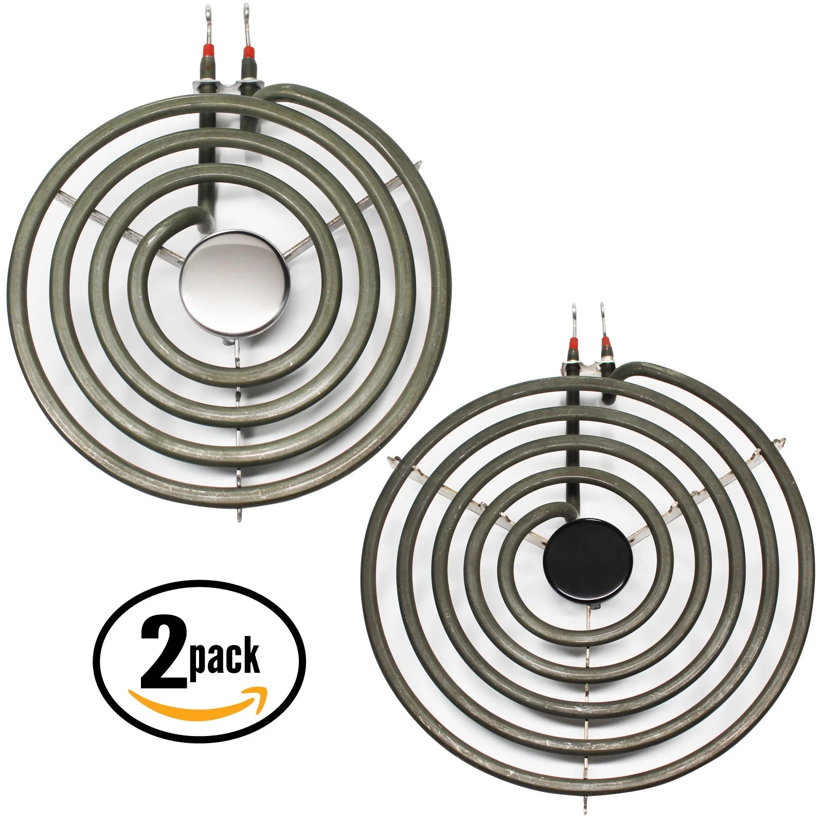 2-Pack 8 inch 5 Turns & 6 inch 4 Turns Surface Burner Elements B338