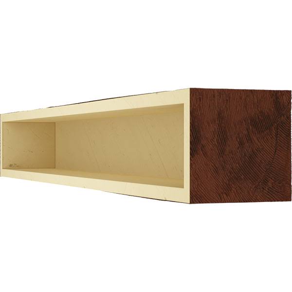 Sandblasted Faux Wood Fireplace Mantel W90770