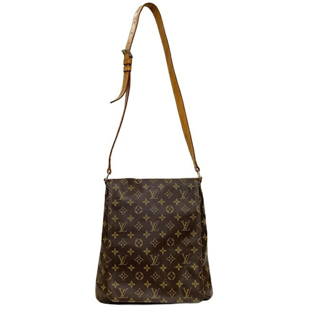 Brown Monogram Shoulder Bag A582