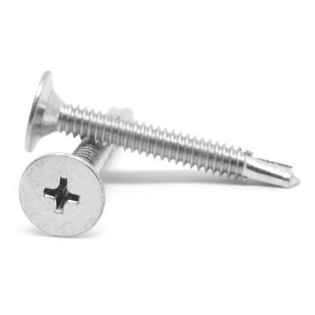 #10-24 x 1 inch Self Drilling Screw Phillips Wafer Head Low Carbon Steel Zinc Plated Pk 3000 I93154