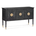 Black Wood Console Table F1205