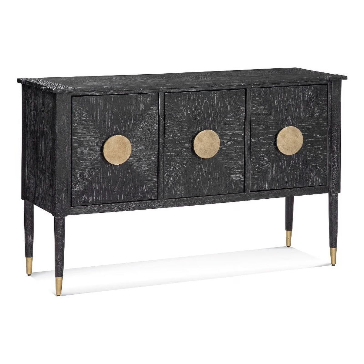 Black Wood Console Table F1205