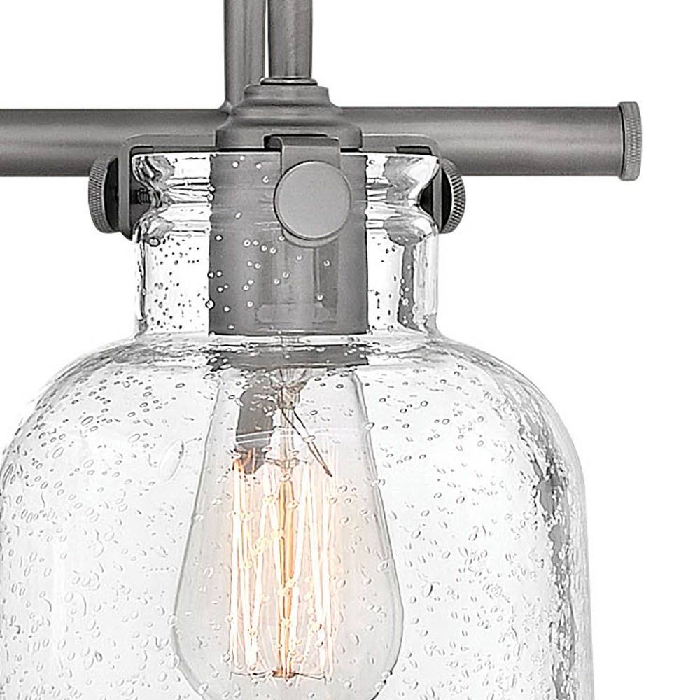 Antique Nickel 3 Light Bath L91152