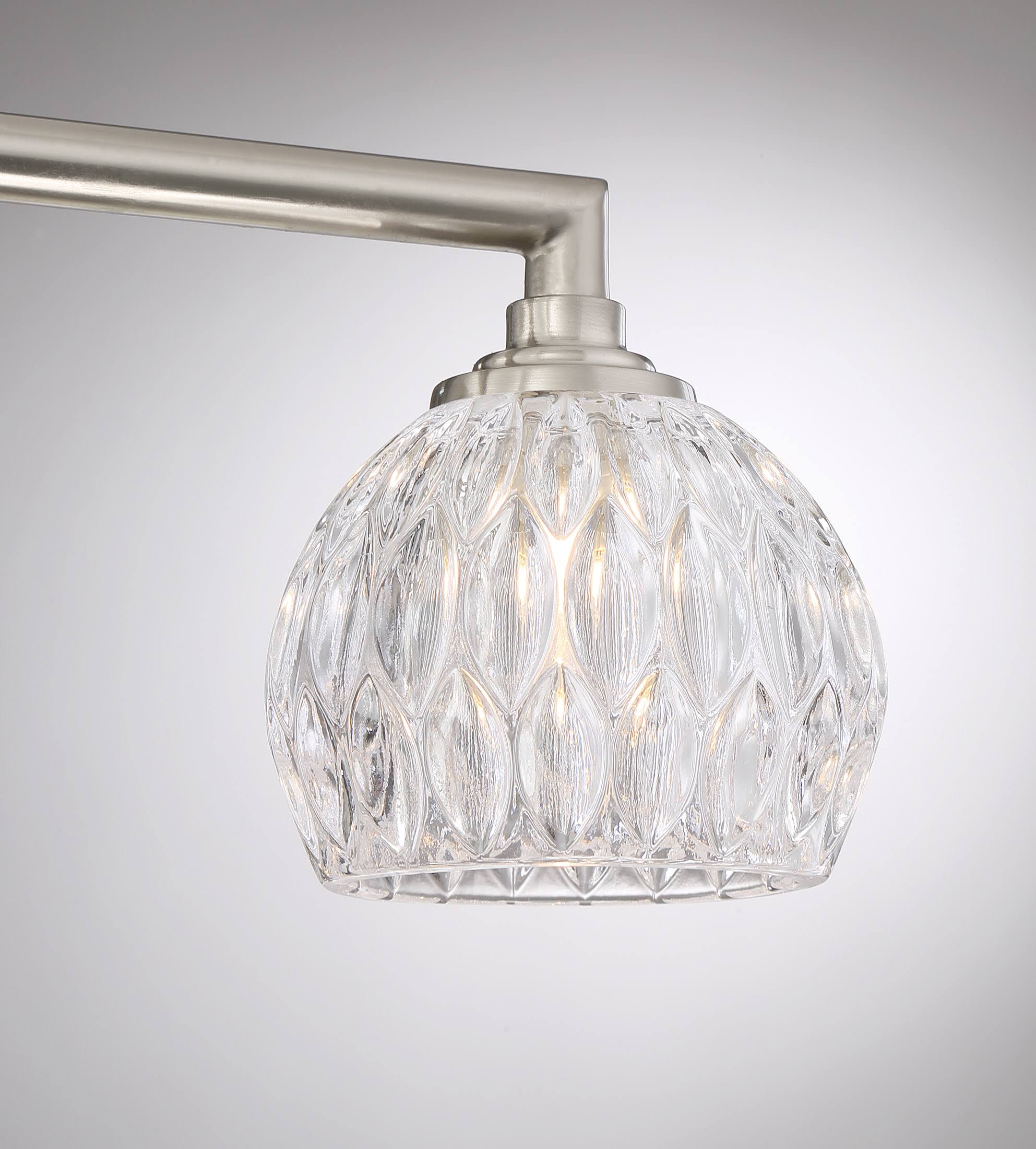 Brushed Nickel Bath Light Q869