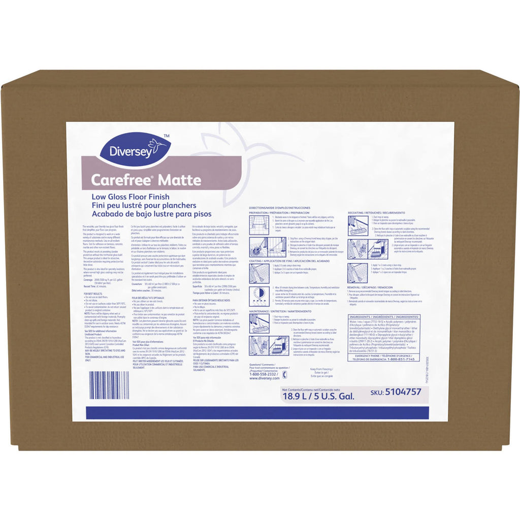 Matte Floor Finish, 5 Gallon B759613
