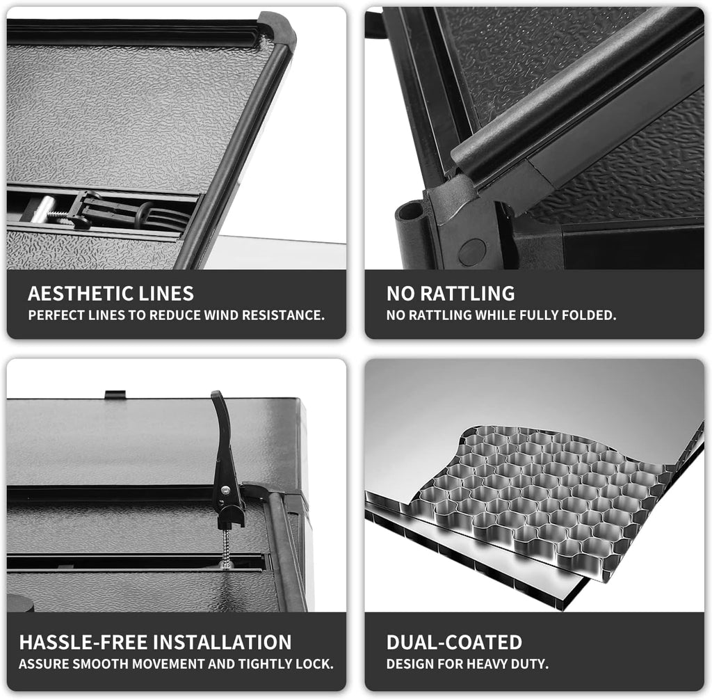 Hard Tri-Fold Truck Bed Tonneau Cover A676411