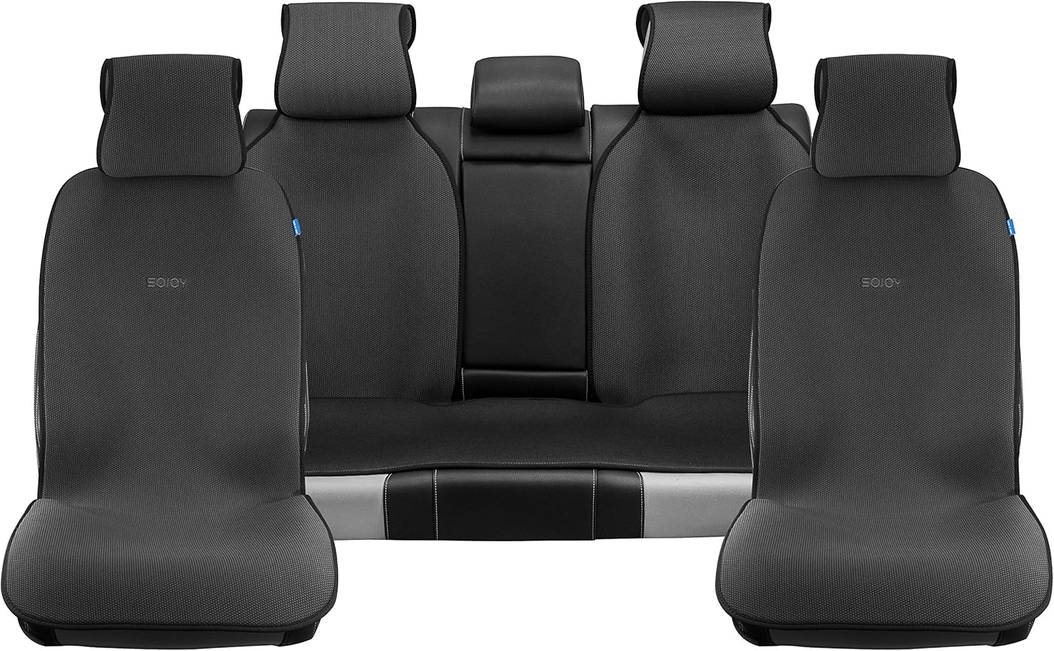 Brown and Tan Car Seat Covers Full Set A375892