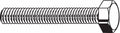 7/16-14X1 Black Oxide Hex Head Cap Screw Z7654