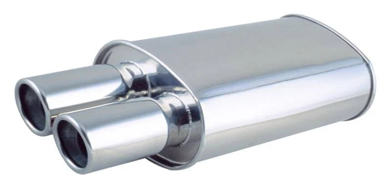 Oval Muffler 3in Inlet/Outlet P30309