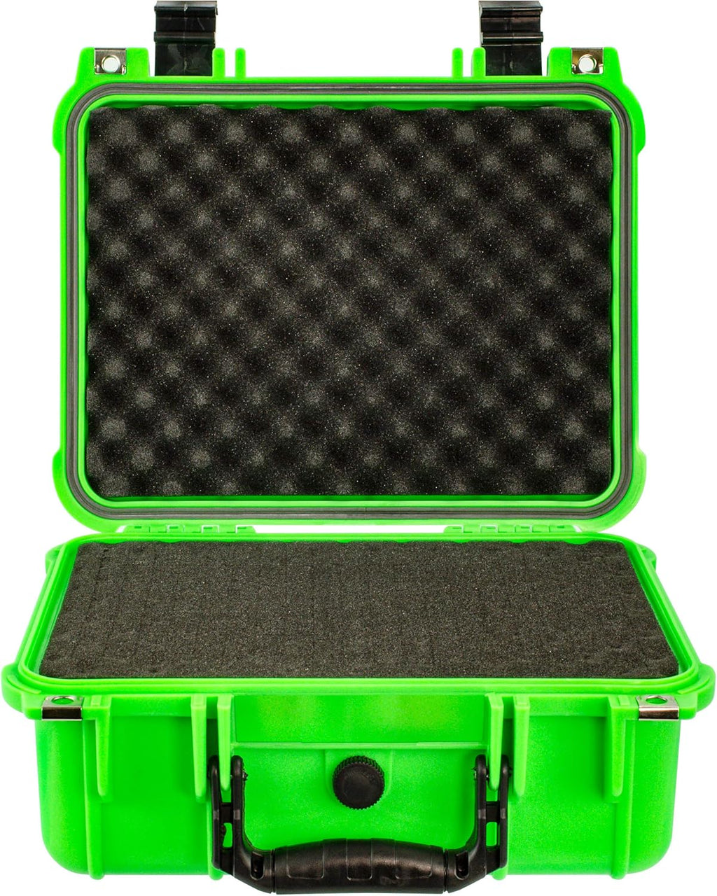 Neon Green Water & Shock Proof Hard Case with Foam N580