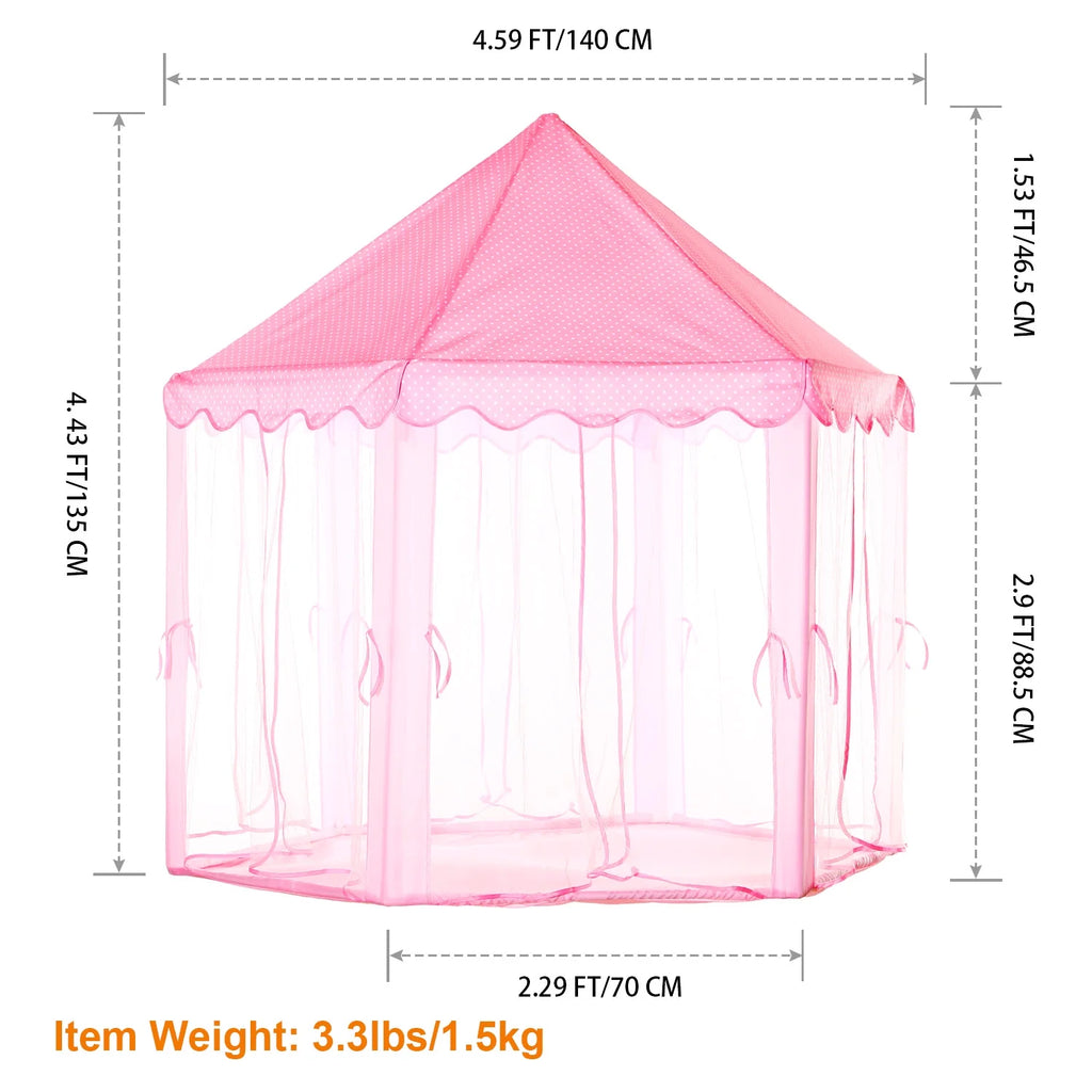 Kids Fairy Play House Tent with Carry Case B779