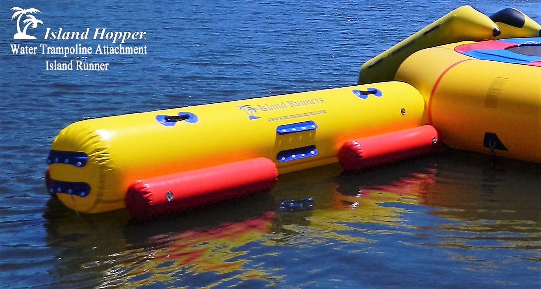 12' Island Runner Log Water Bouncer and Trampoline Attachment L512623
