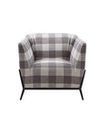 Pattern Fabric Accent Chair A382