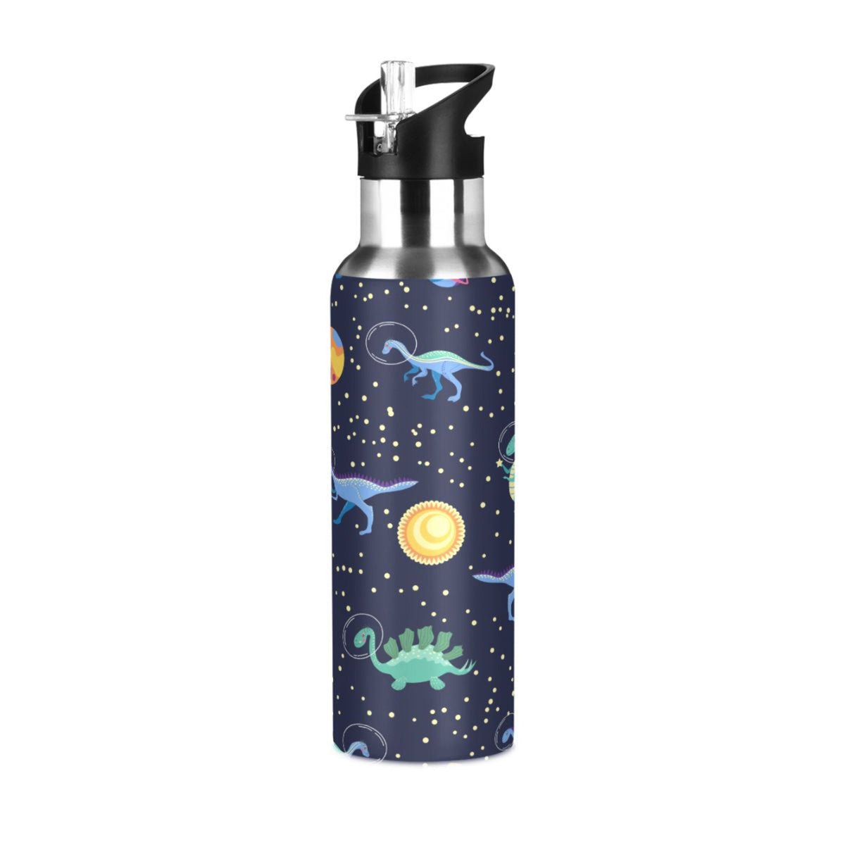 Stainless Steel Insulated Water Bottle with Straw Lid W198680