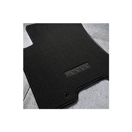 Black Carpeted Floor Mats R691
