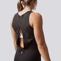 Black Crop Tank X2412