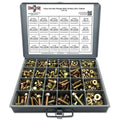 Metric Class 8.8 Hex Cap Flange Frame Bolts & Flange Nuts Assortment Kit - 383 Pieces B3349