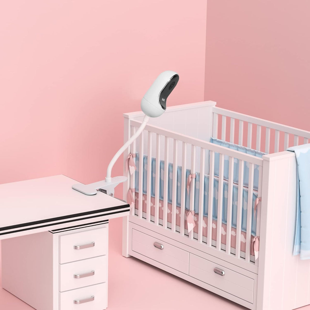 White Baby Monitor Mount O3321