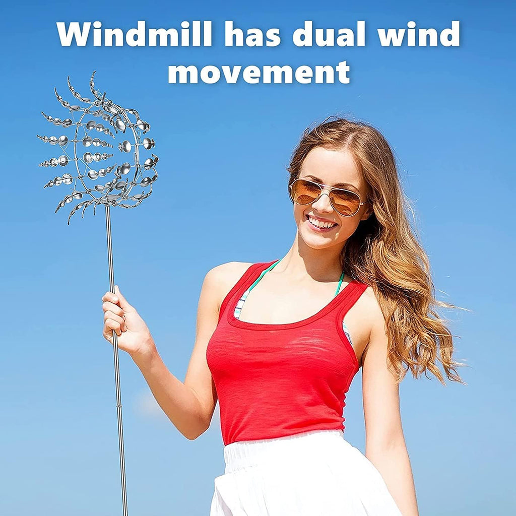 3D Kinetic Metal Wind Spinner W955275