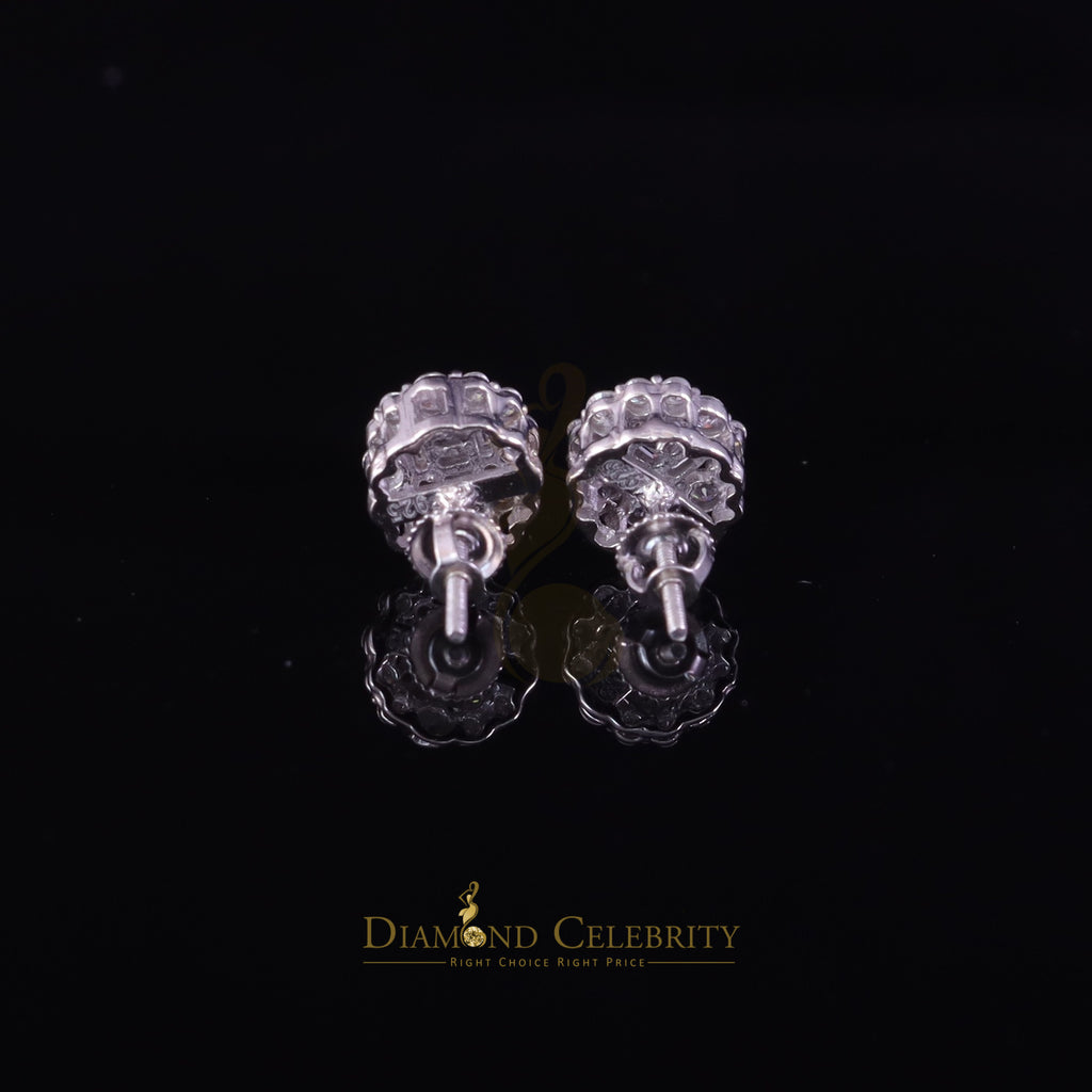 925 Silver Floral Stud Earrings V7248