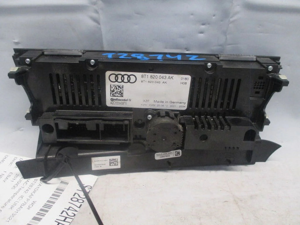 Pre-Owned Audi Q5 AC Heater Temperature Control Unit V52498