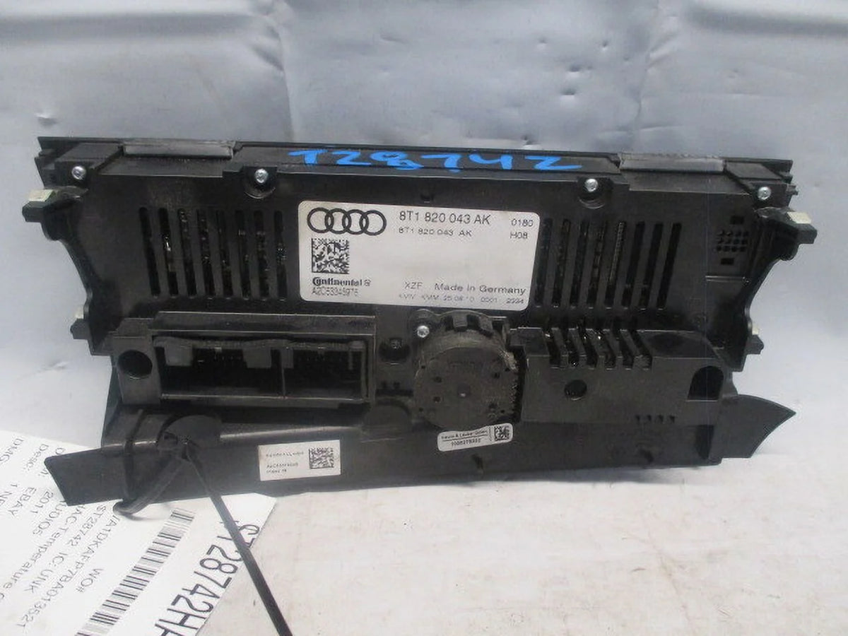 Pre-Owned Audi Q5 AC Heater Temperature Control Unit V52498
