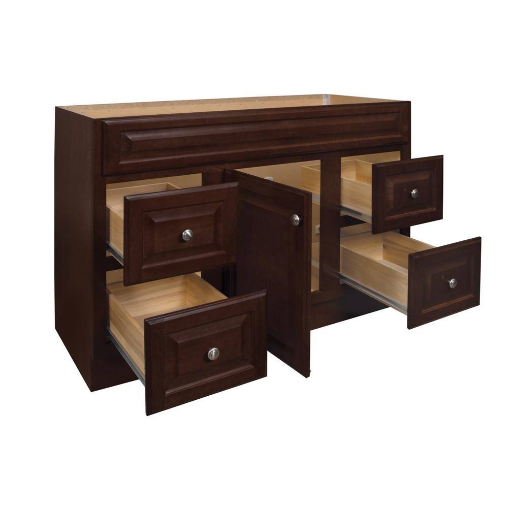 Cognac Bathroom Vanity Cabinet B94339