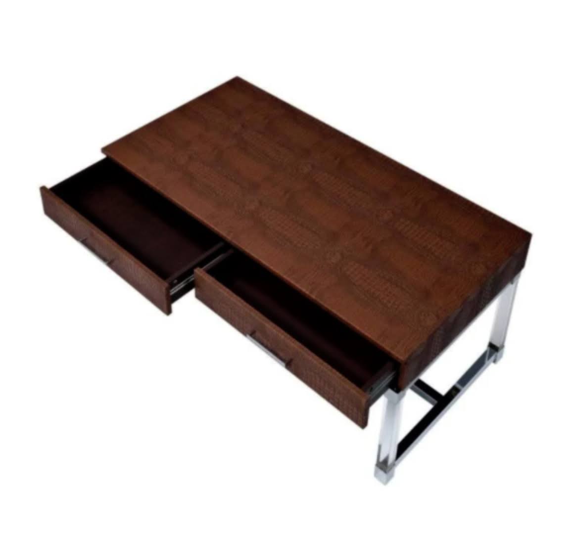 Brown Contemporary Coffee Table B28397