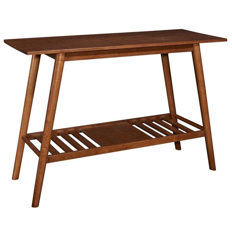 Wood Console Table in Brown W856