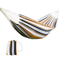 Desert Stripes Cotton Double Hammock with Carrying Bag S418