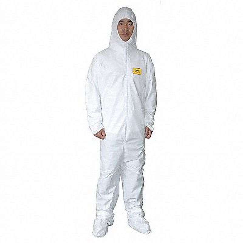 Condor Coveralls, 4XL, White, Film Lam, PK25 I705