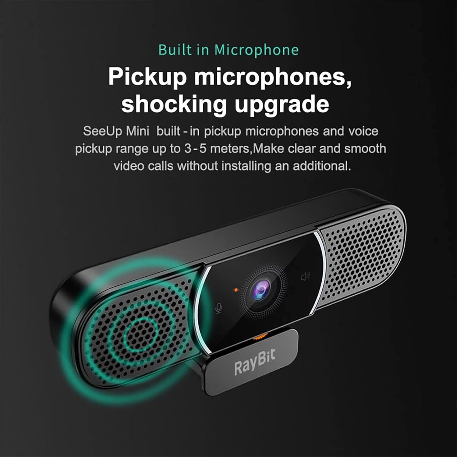 1080p HD Webcam with Microphone and Speaker C142
