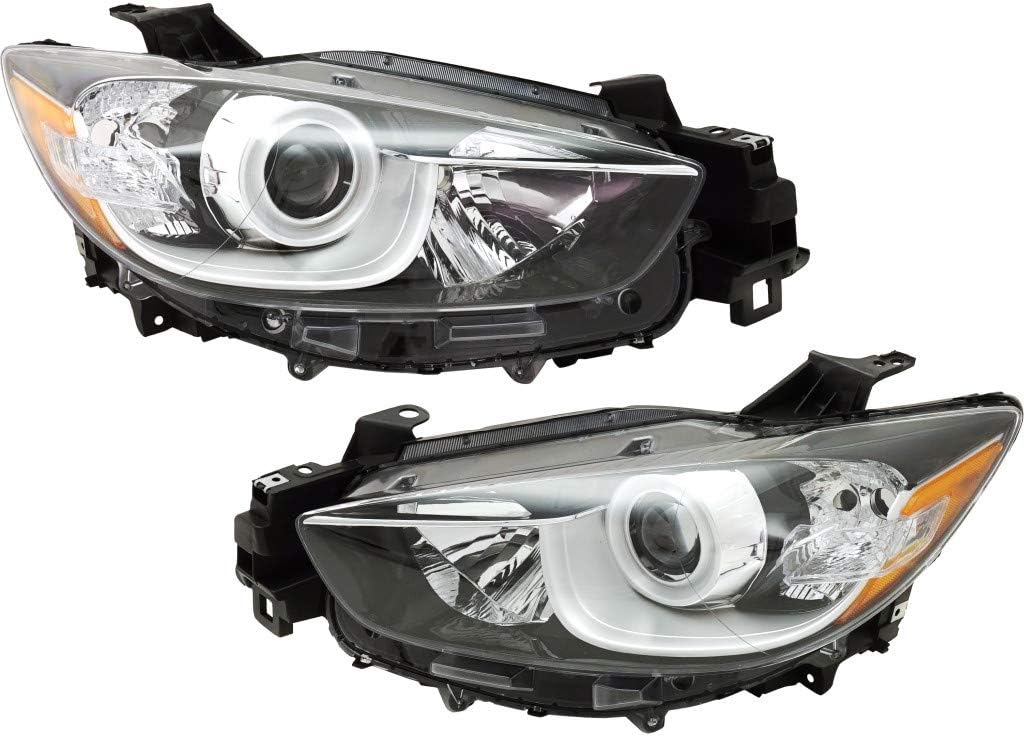 Headlight Assembly for Mazda CX-5 2013 2014 2015 2016 Driver Side W11488