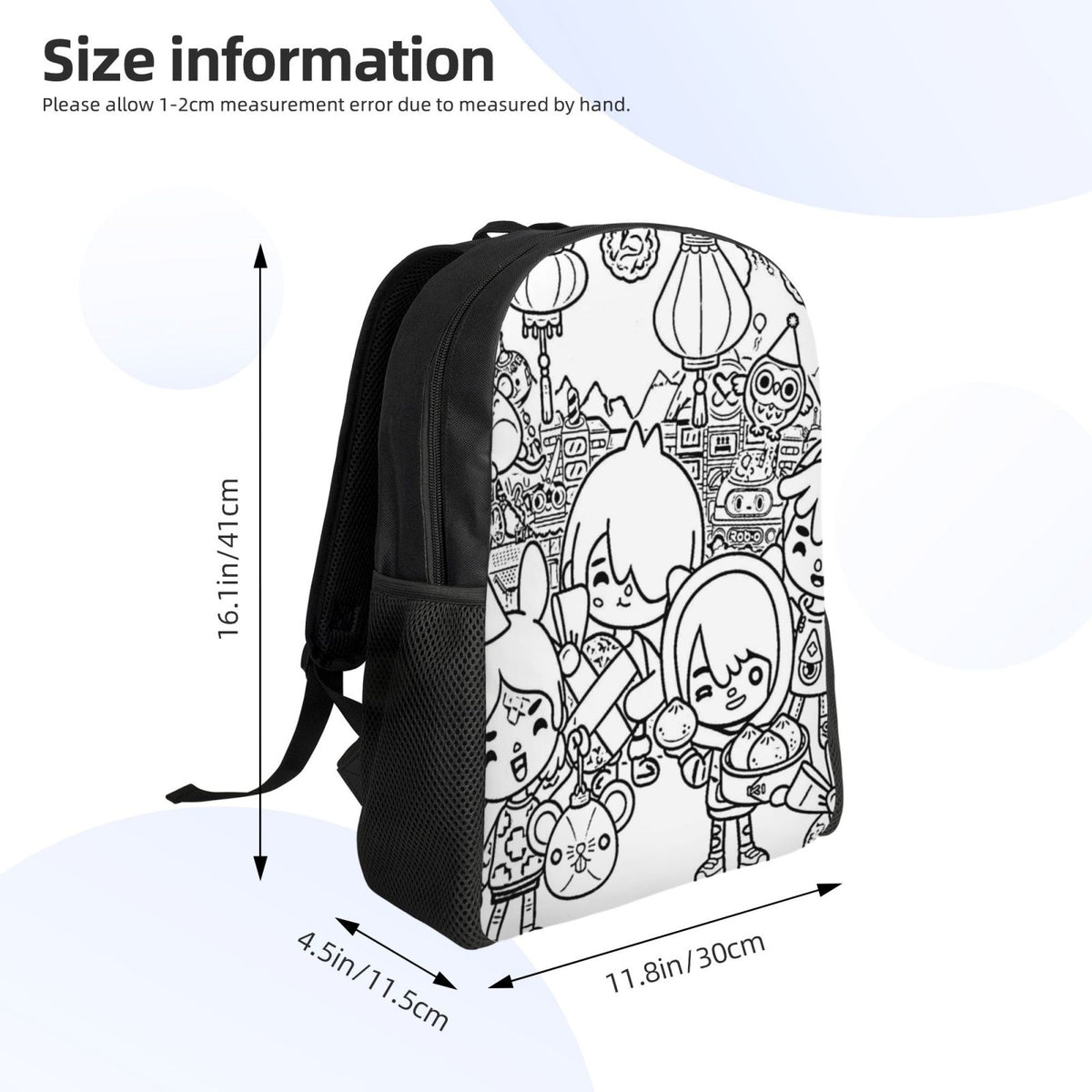 Lightweight Unisex Daypack Backpack L7899