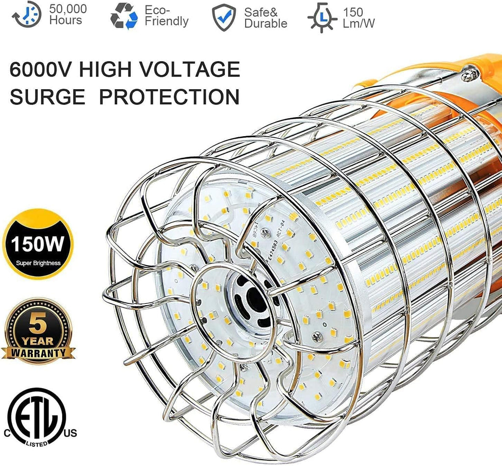 150W LED Portable Work Light 22500LM 5000K with Hook B148