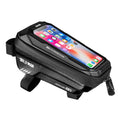 Black Waterproof Hard Shell Bicycle Bag H269536