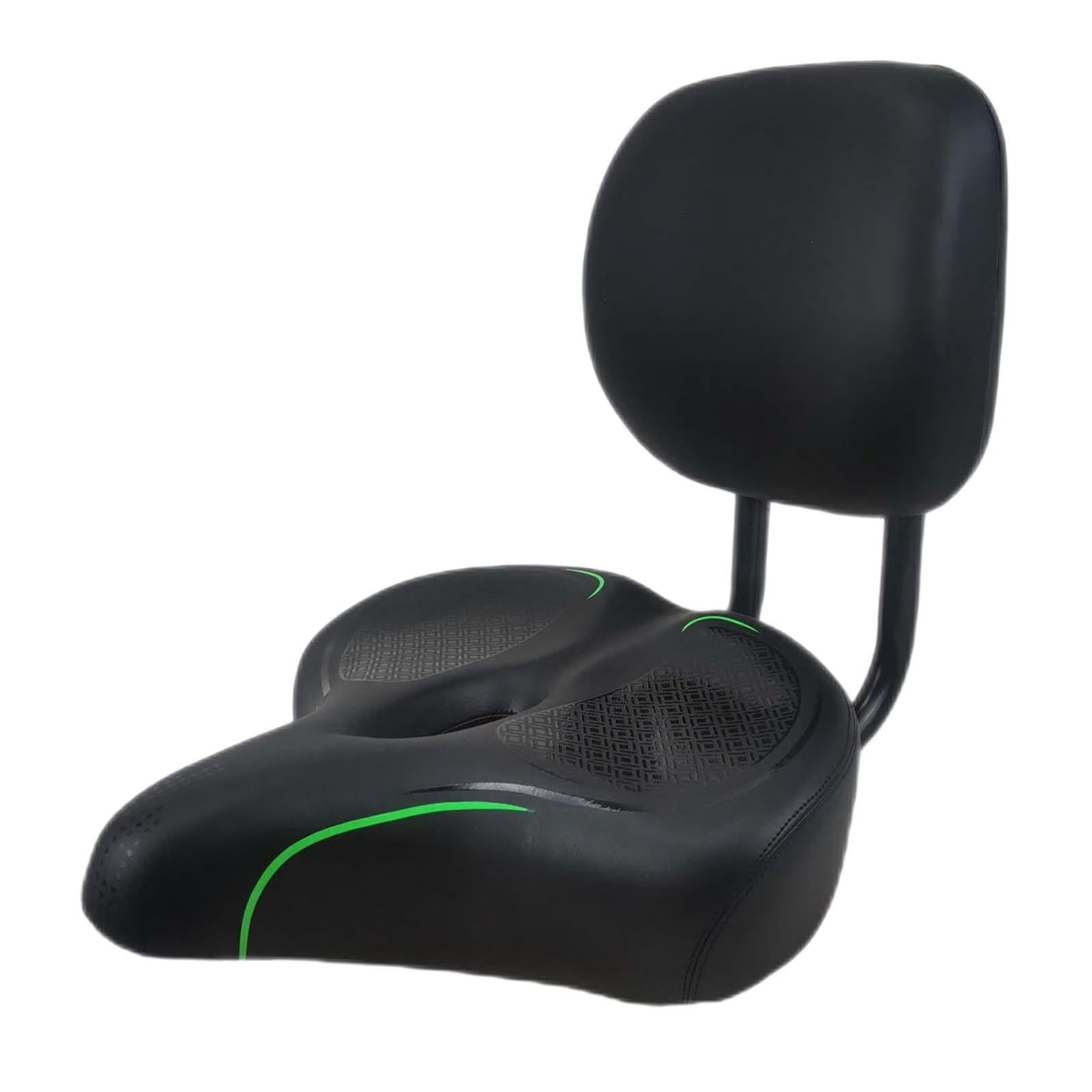Green Bicycling Bike Seat with Backrest F61341