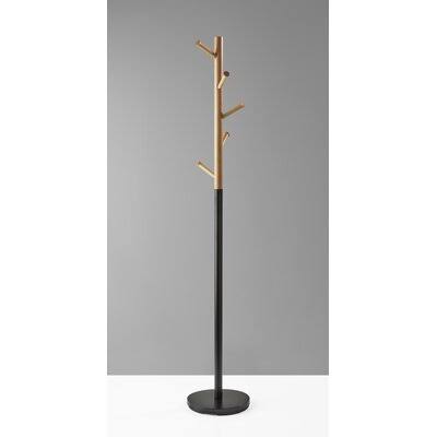 Gold Freestanding Coat Rack H424