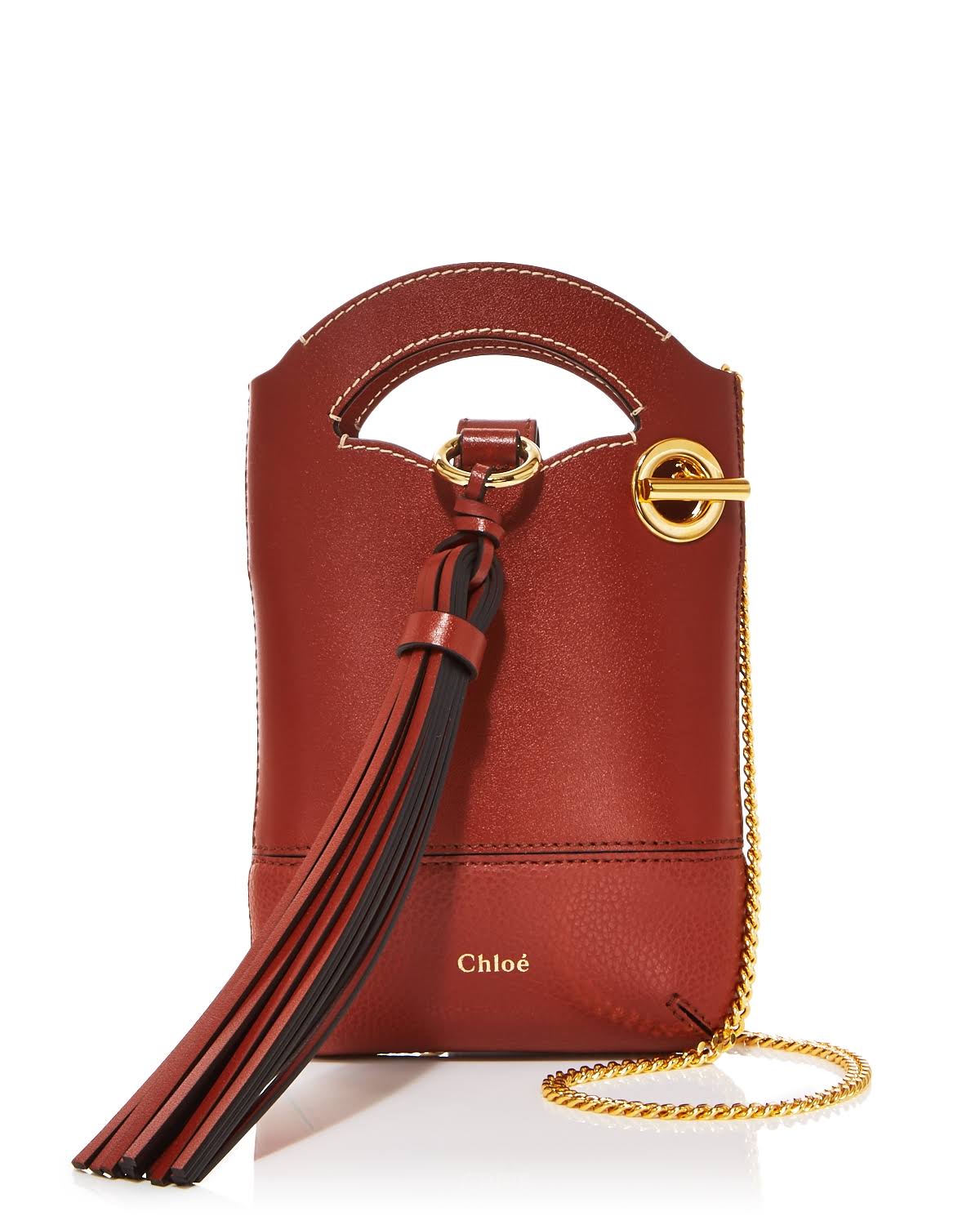 Mini Leather Crossbody Phone Pouch R825388