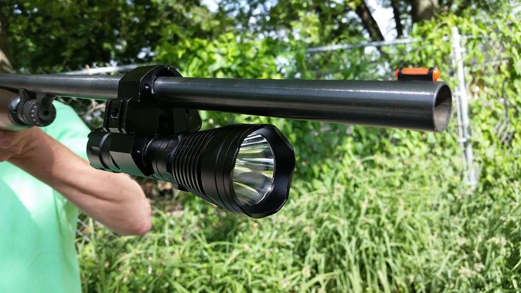 Rechargeable Tactical LED Flashlight with Remote Pressure Switch C73657